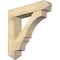 Ekena Millwork Balboa Arts and Crafts Rough Sawn Bracket w/ Offset Brace, Douglas Fir, 8"W x 36"D x 36"H BKT0806X36X36BOA03RDF - alternate 1